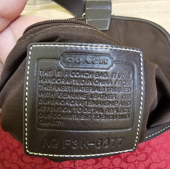 Coach Messenger Shoulder Bag Flap Jacquard Mini C Signature 6377 - Picture 6 of 17